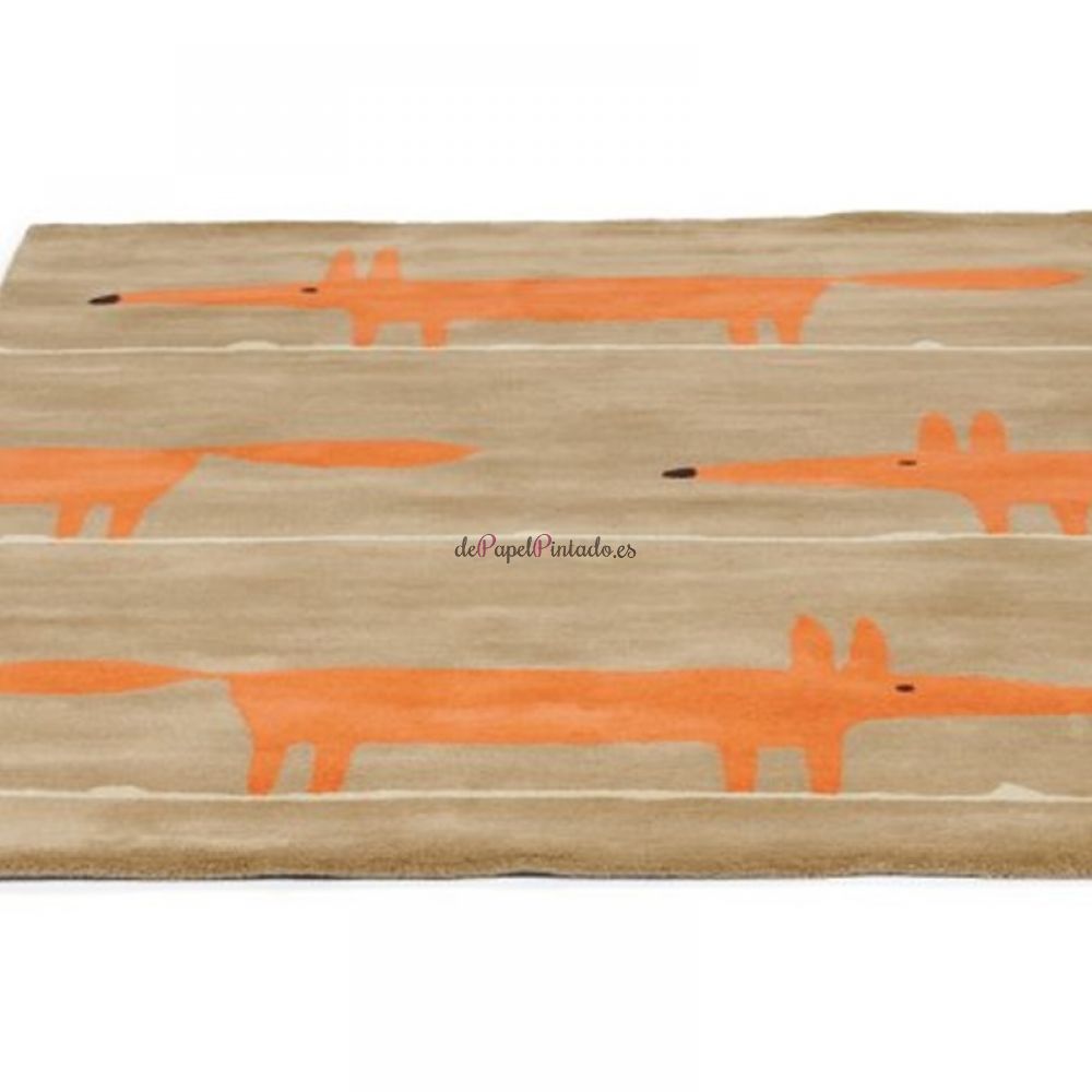 Alfombra SCION LANA MR. FOX CINAMON 90X150-2